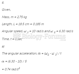 When a 2.75-kg fan, having blades 18.5 cm long, is turned off, its angular speed decreases ...