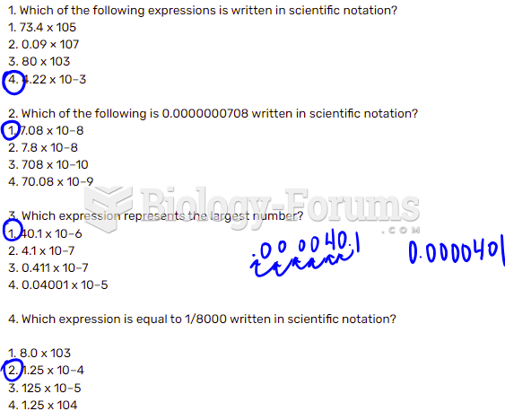 Scientific notation help