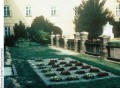 The monastery garden where Mendel carried out his experiments on plant genetics.