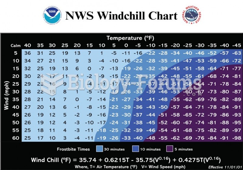 The Wind Chill Index. 
