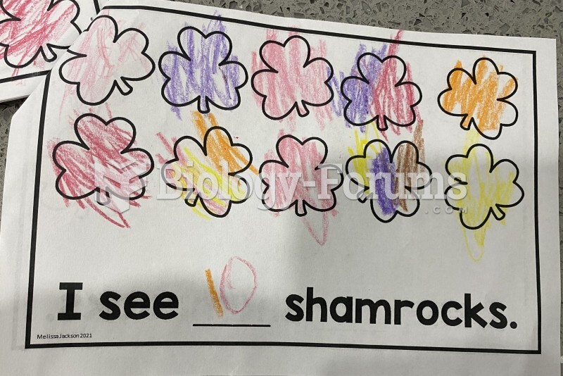 My Shamrock Counting Book 2023