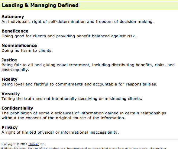 Leading & Managing Defined