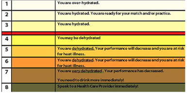 Urine Color Guide