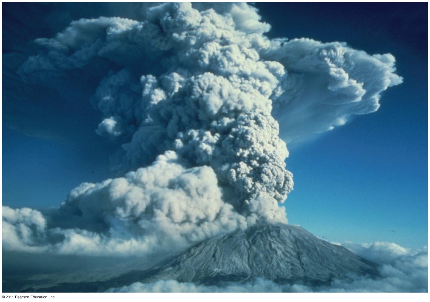 Mount St. Helens Erupts