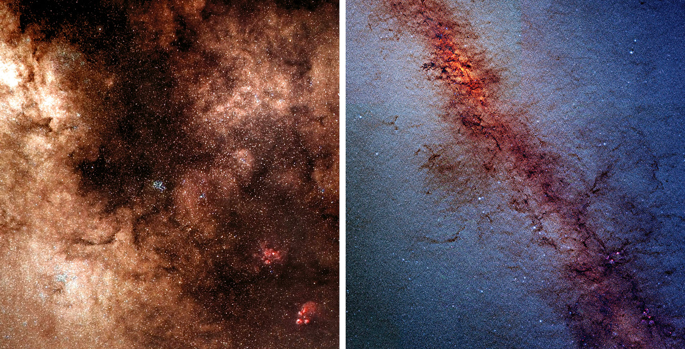 Views of the Milky Way’s Central Regions