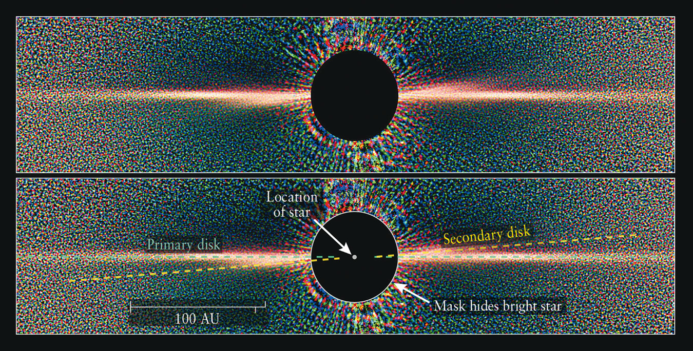 A Circumstellar Disk of Matter