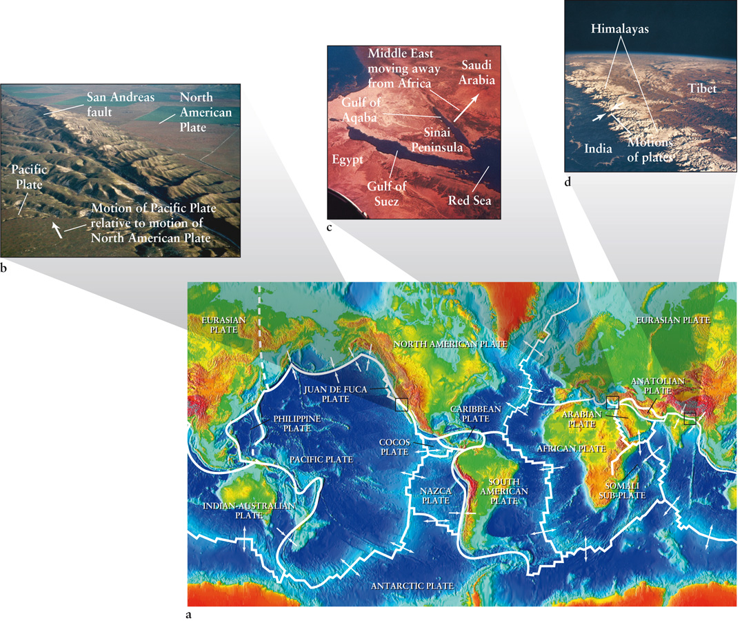 Earth’s Major Tectonic Plates