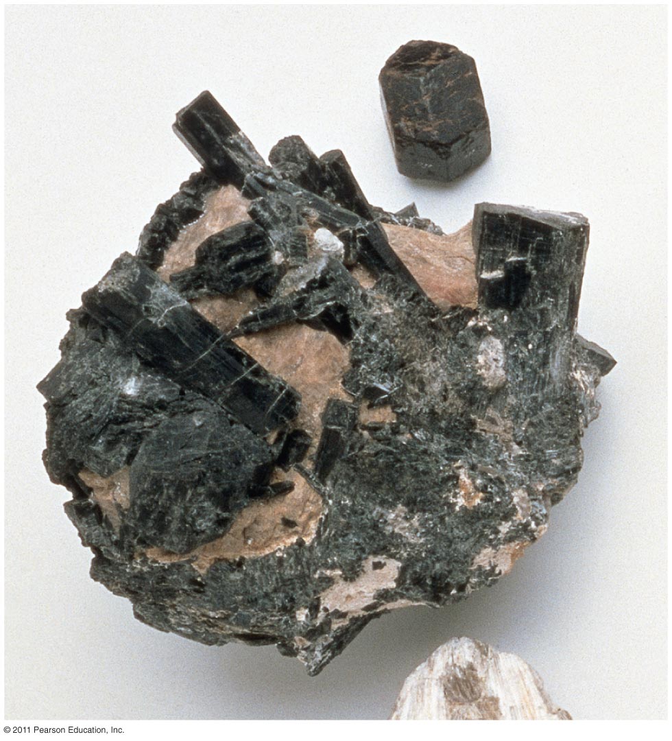 Biotite and hornblende