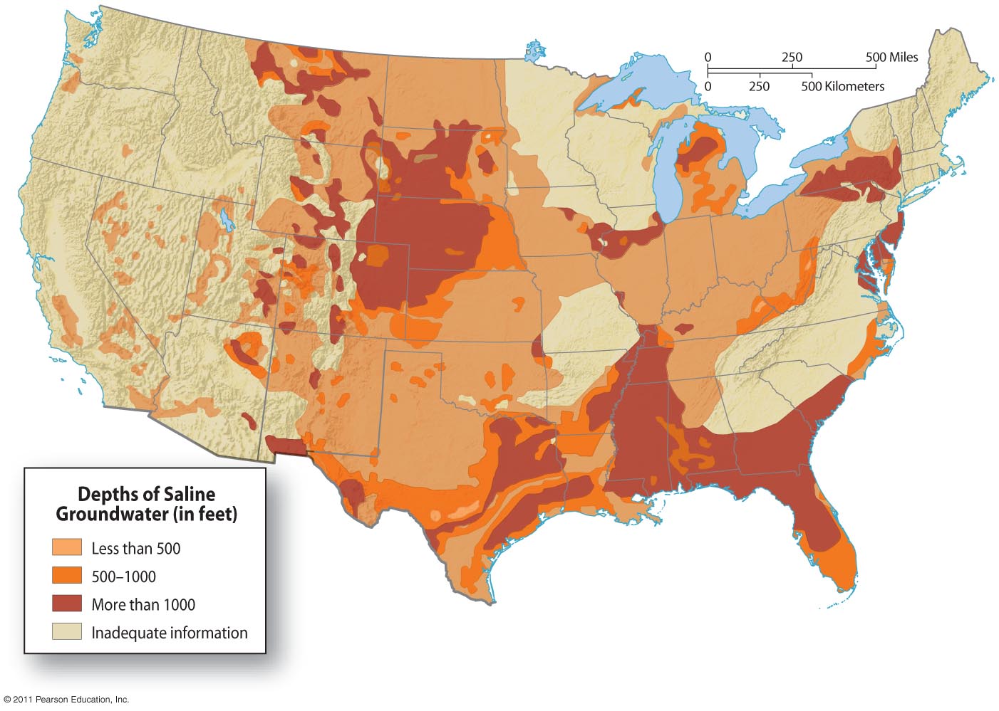 Saline Groundwater in the United States