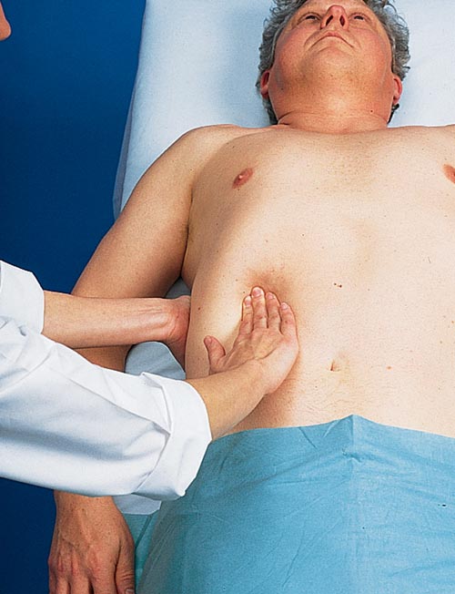 Palpation of the Liver, Bimanual Method