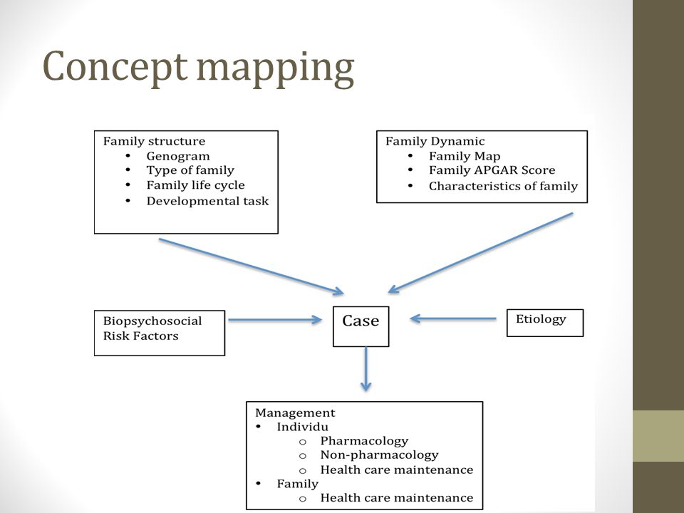 concept map template