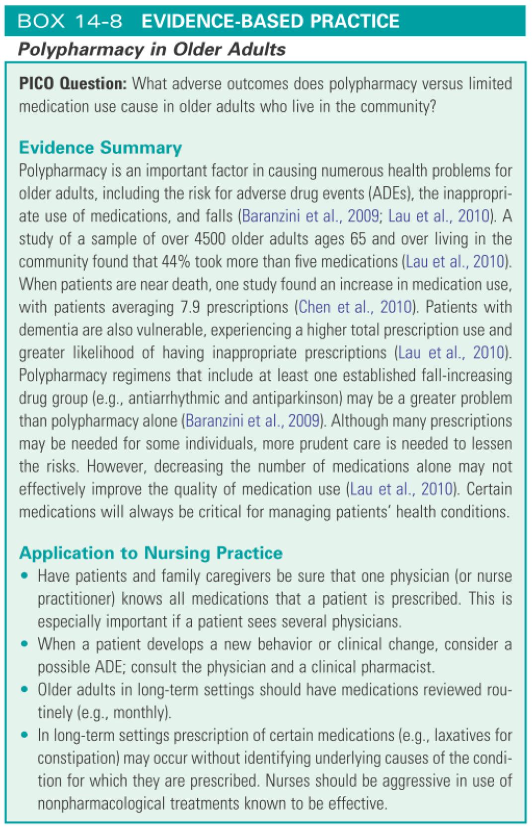 Polypharmacy in older adults