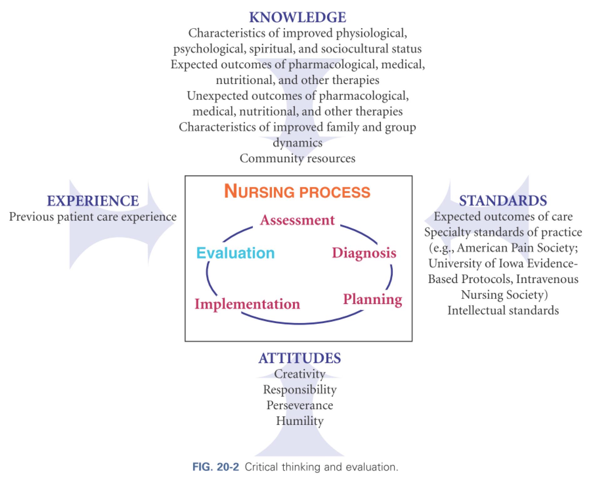 Critical thinking and evaluation