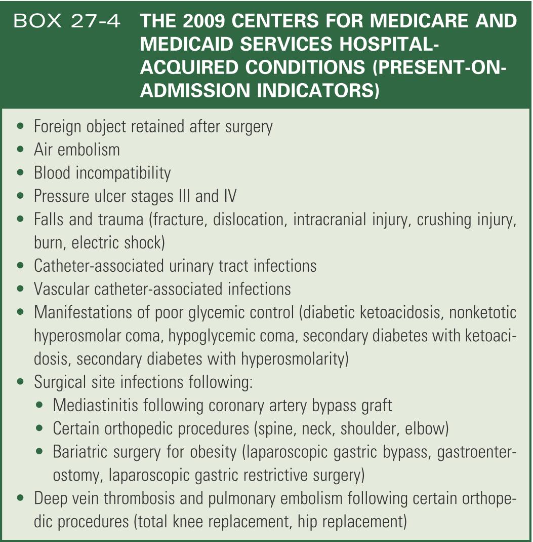 The 2009 centers for medicare and medicaid