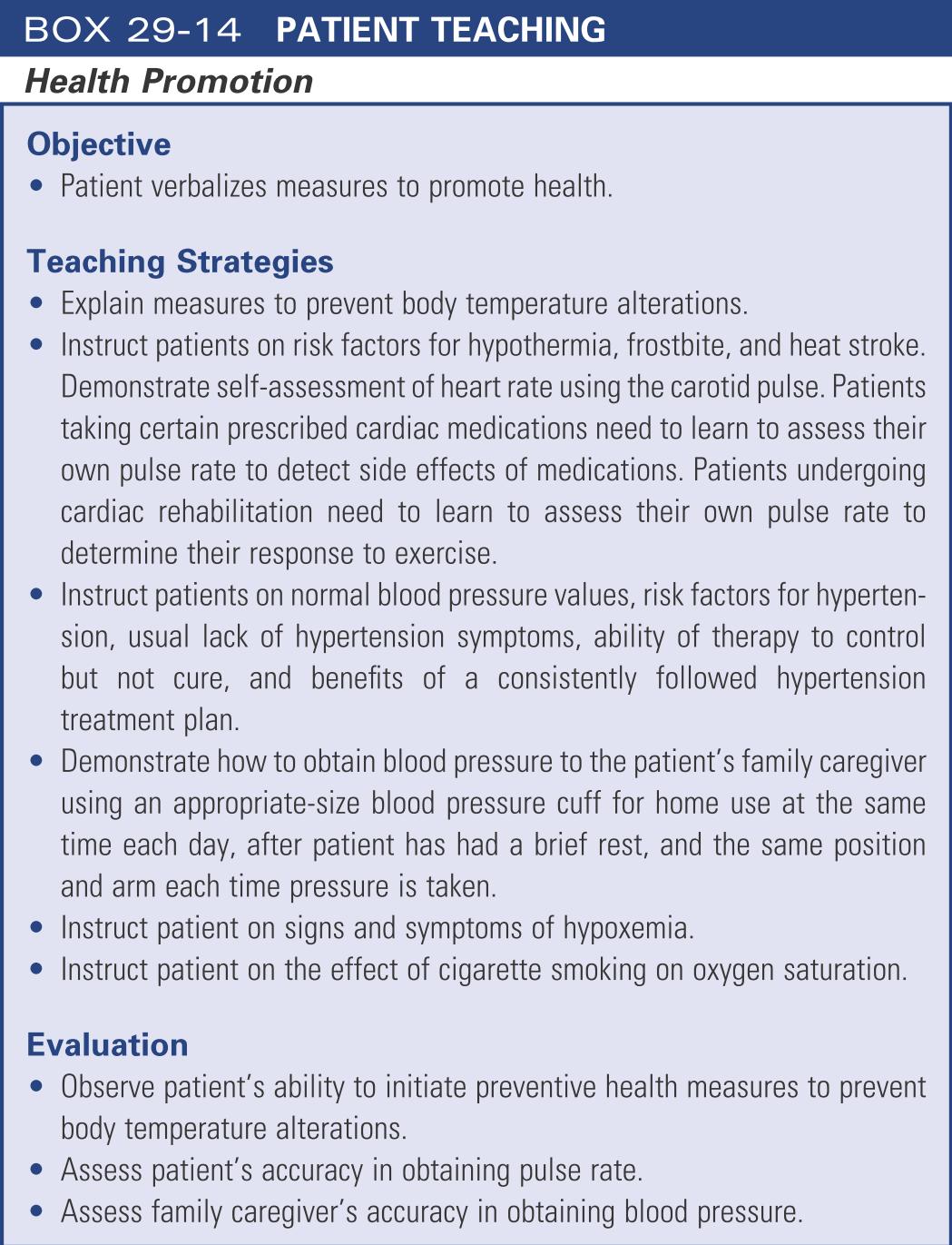 Health promotion