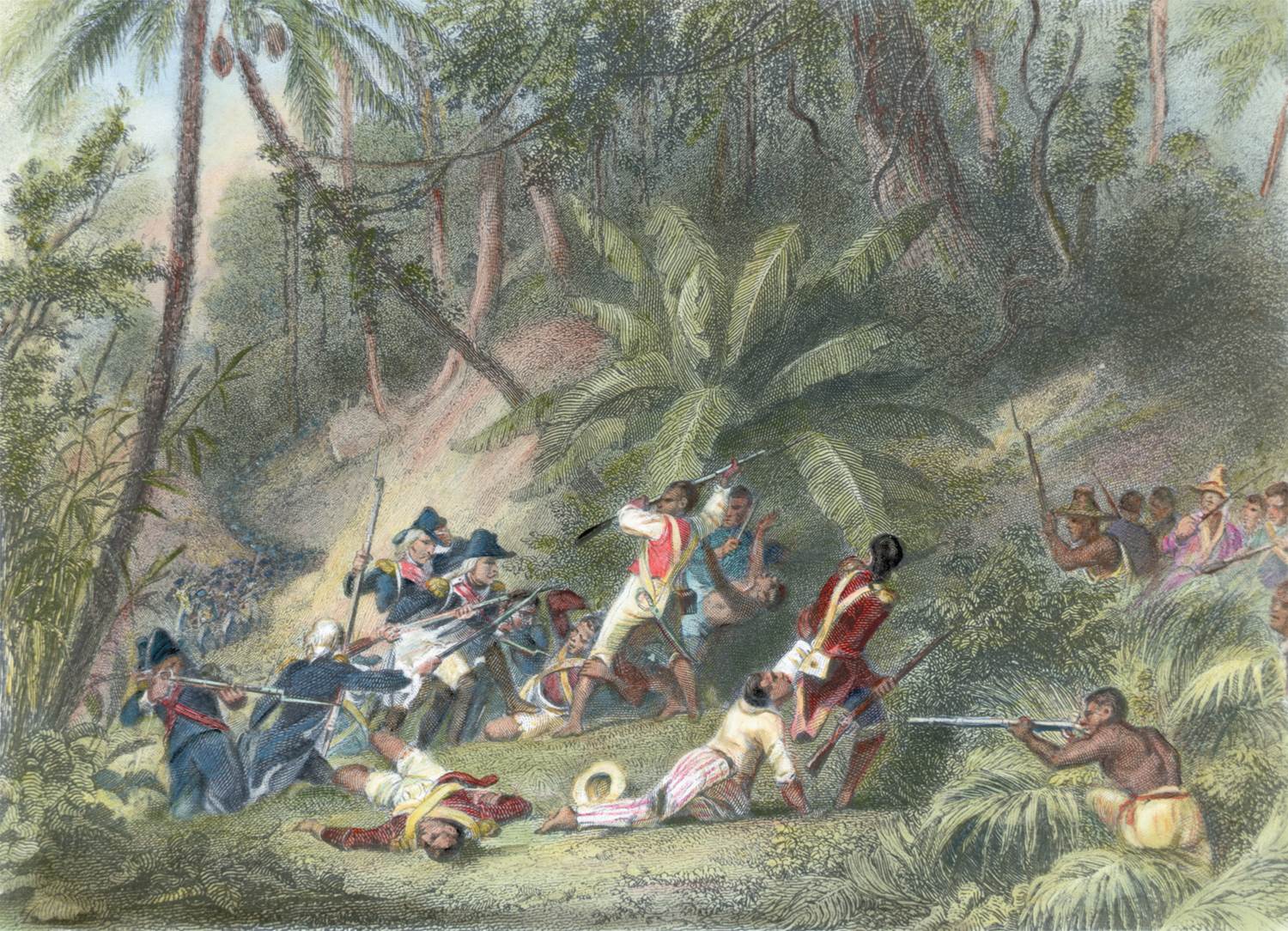 Toussaint L’Ouverture leads a revolt of slaves against the French in Haiti—the first and only major 
