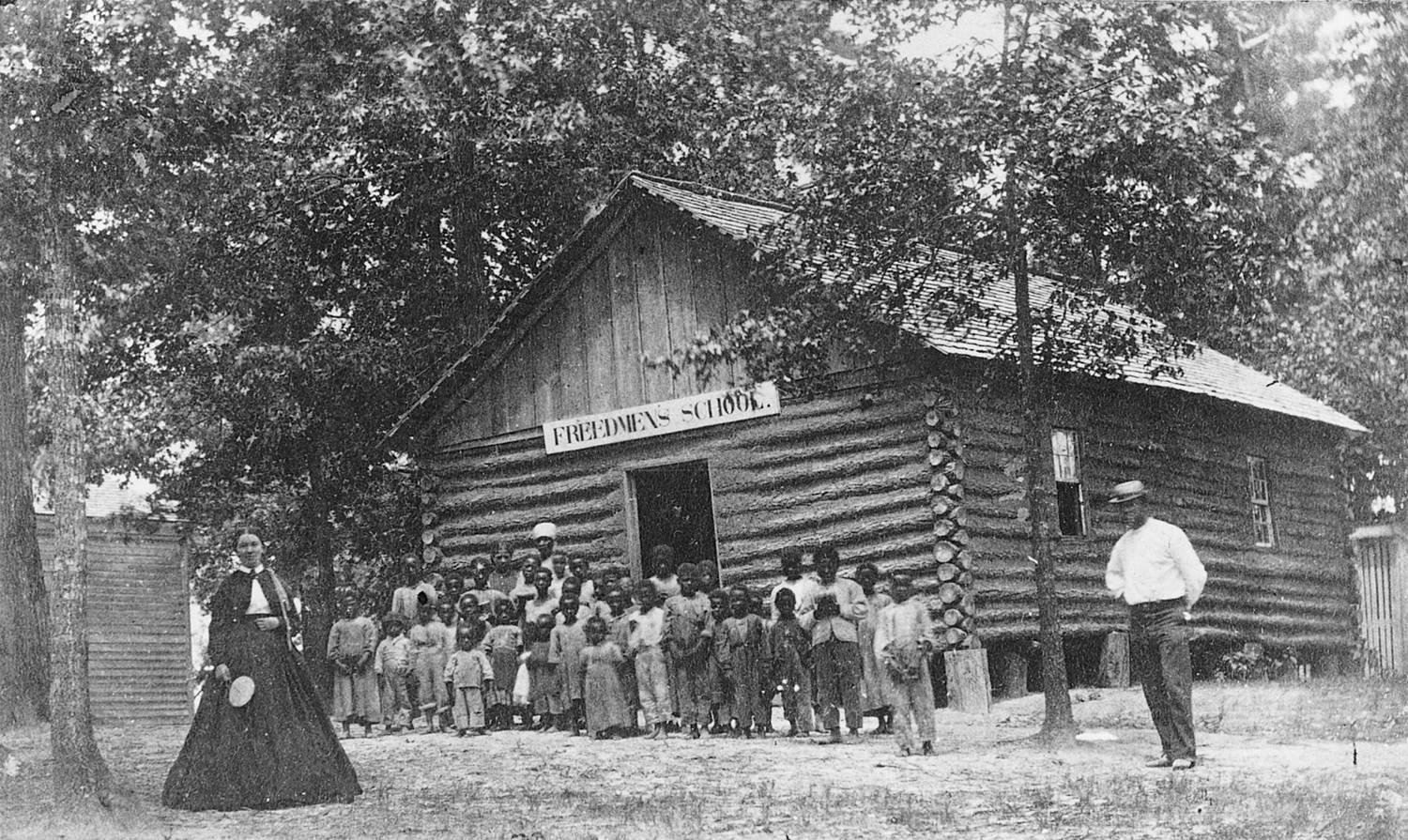 Many former slaves understood that illiteracy was an implement of bondage. The Freedmen’s Bureau bui