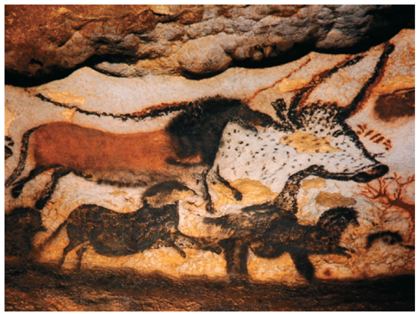 Cave painting at Lascaux, France