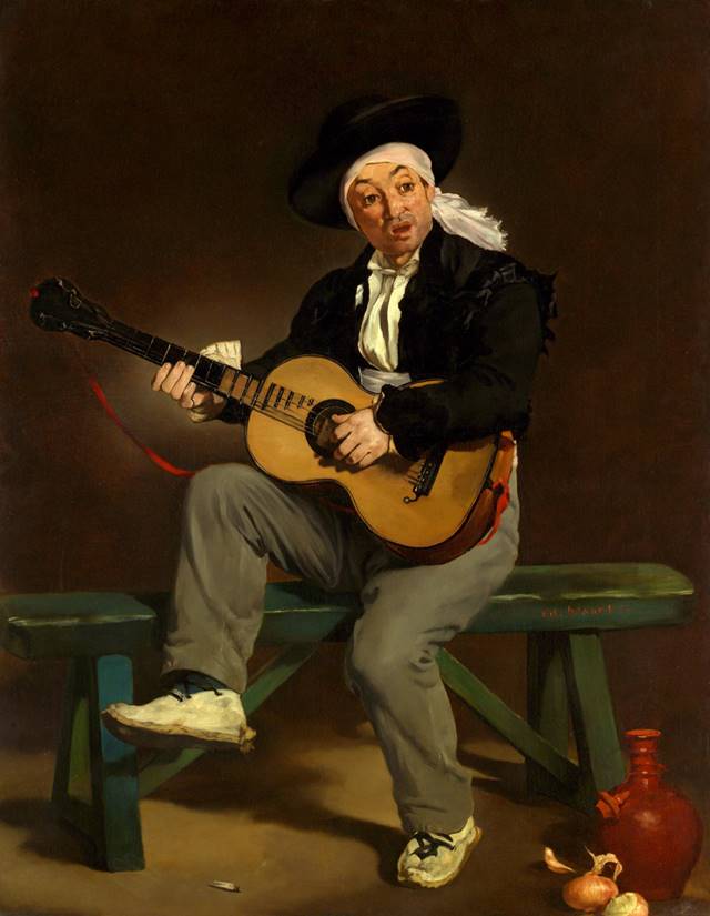 Édouard Manet: The Spanish Singer, 186