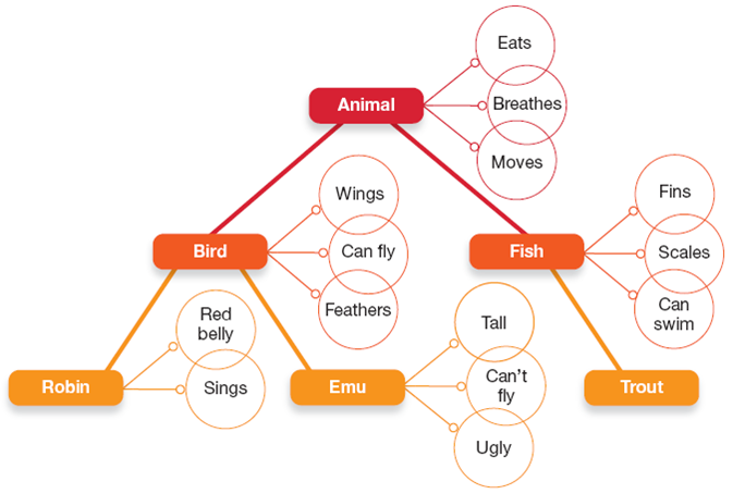 A Semantic Network Diagram for the Category “Animal”