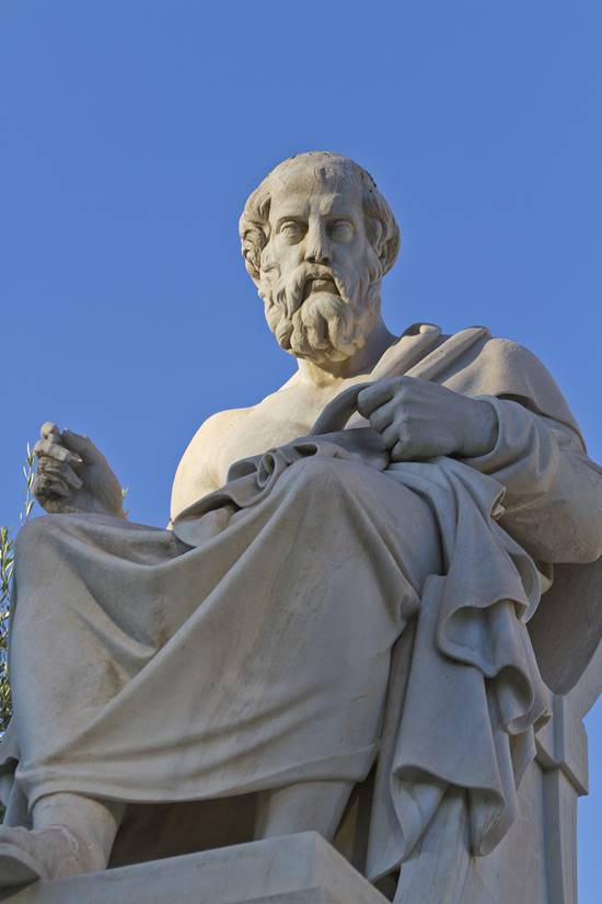 Plato (428–347 B.C.E.). Ancient Greek philosopher of extraordinary significance in the history of ...