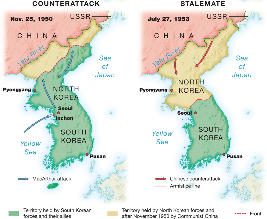 Korean War, 1950–1953 (2 of 2)