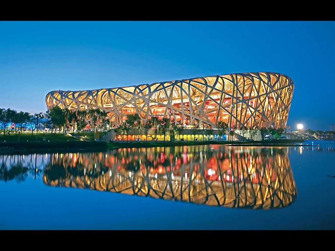 Herzog & de Meuron, The Bird's Nest—Beijing National Stadium. 