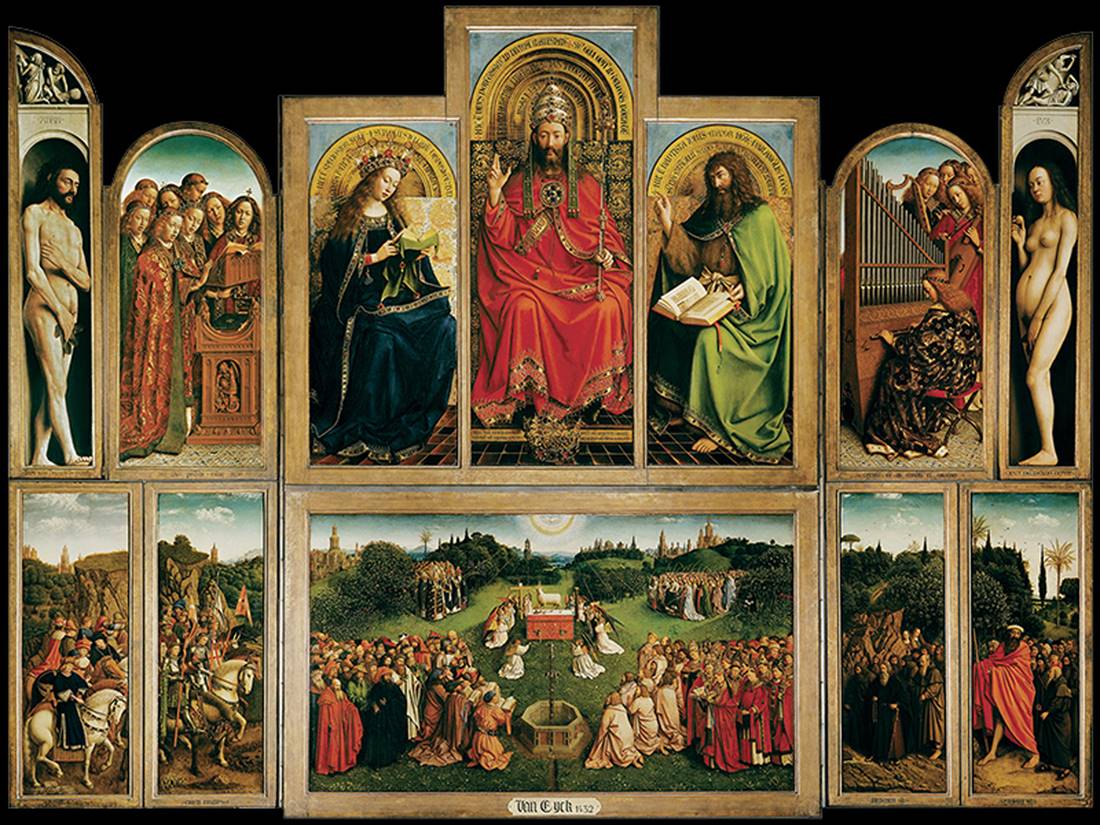 Jan van Eyck, The Ghent Altarpiece.