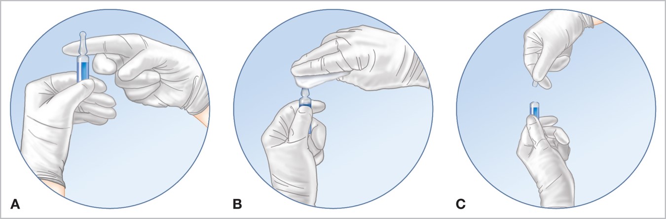 Withdrawing Medication from an Ampule