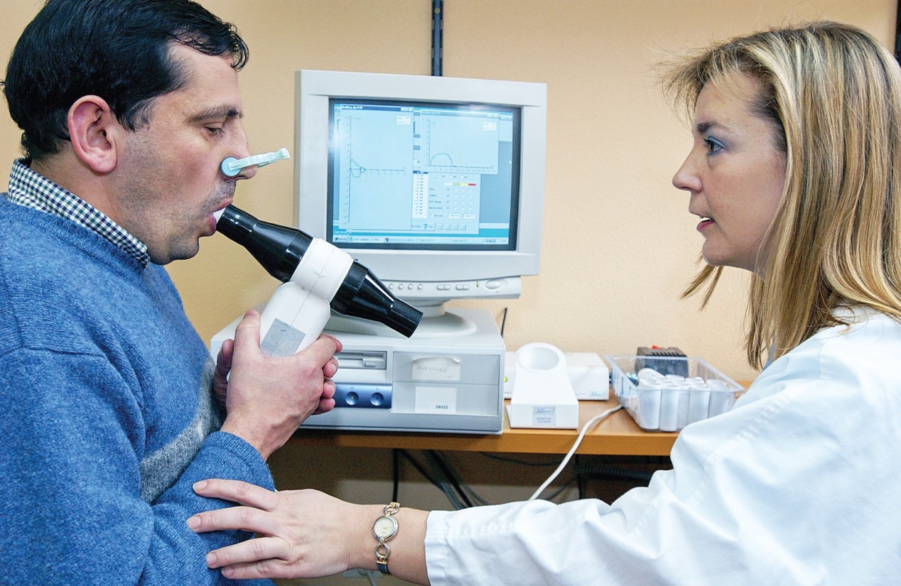 Computerized spirometry is used in medical office settings as well as in hospitals and other medical ...