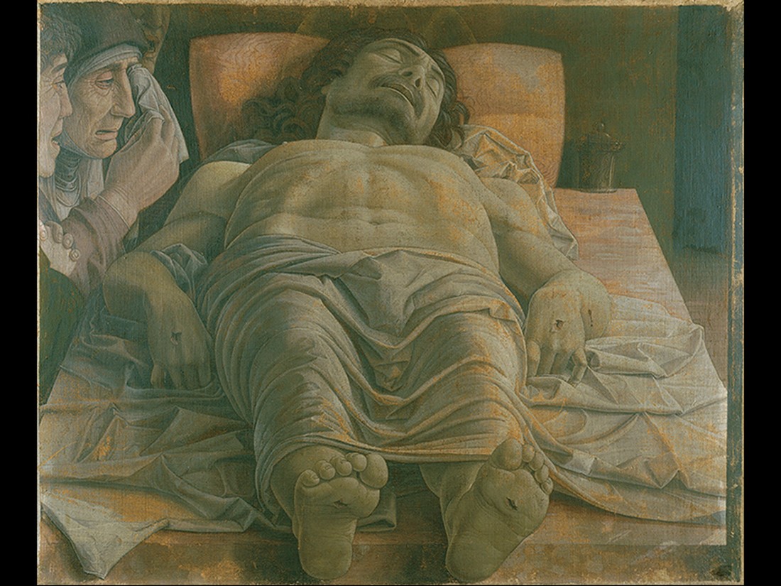Andrea Mantegna, The Dead Christ.  