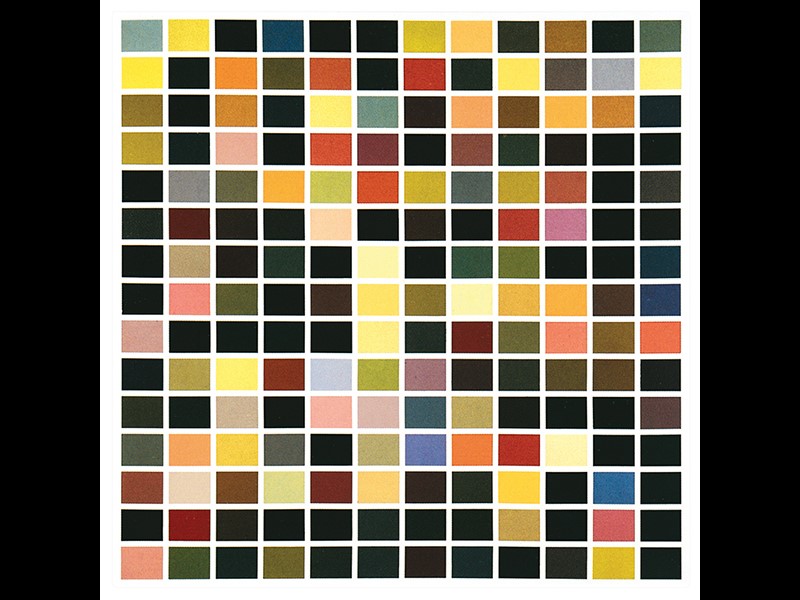 Gerhard Richter, 180 Farben (180 Colors). 