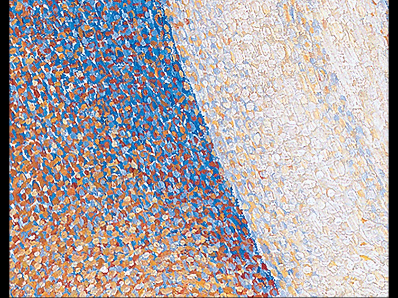 Georges Seurat, La Chahut (The Can-Can) (detail).  