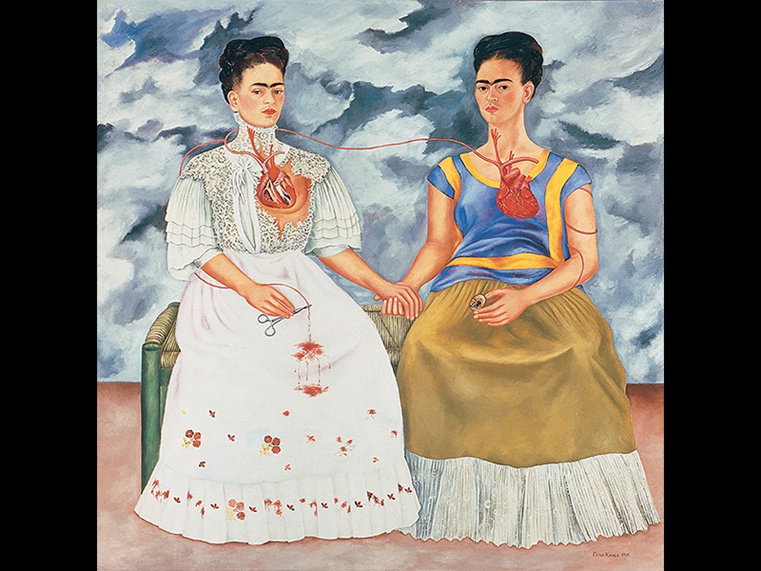 Frida Kahlo, Las Dos Fridas (The Two Fridas). 