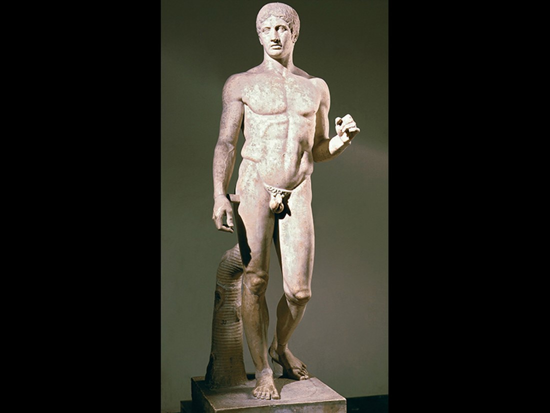 Polyclitus, Doryphoros (The Spear Bearer).  