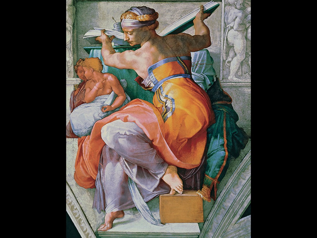 Michelangelo, The Libyan Sibyl. 