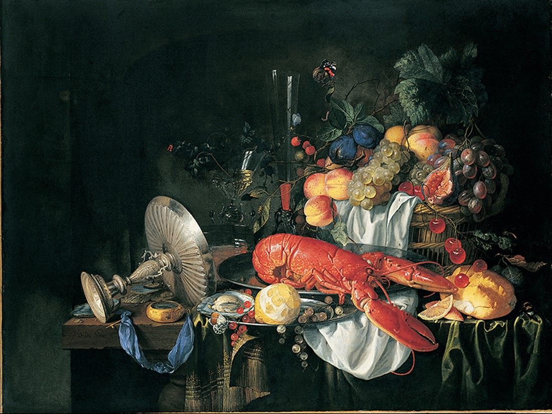 Jan de Heem, Still Life with Lobster.