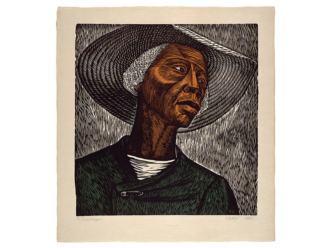 Elizabeth Catlett, Sharecropper. 