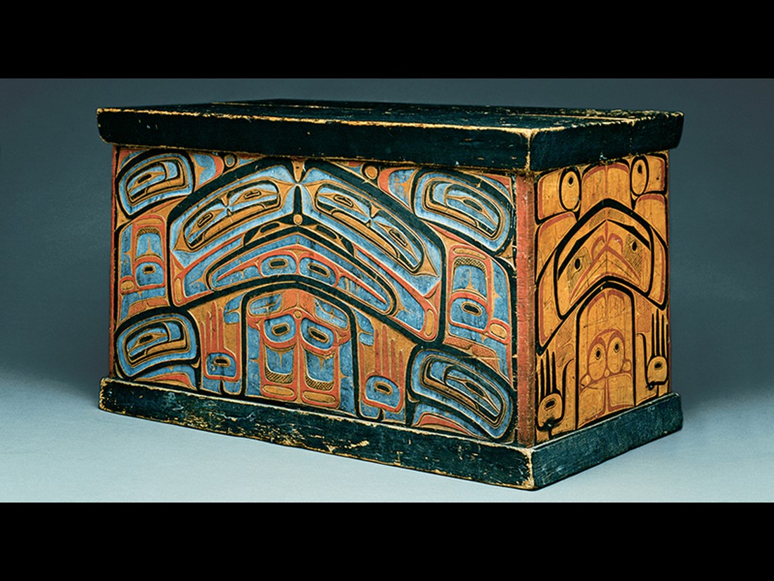 Heiltsuk, Bent-Corner Chest (Kook). 