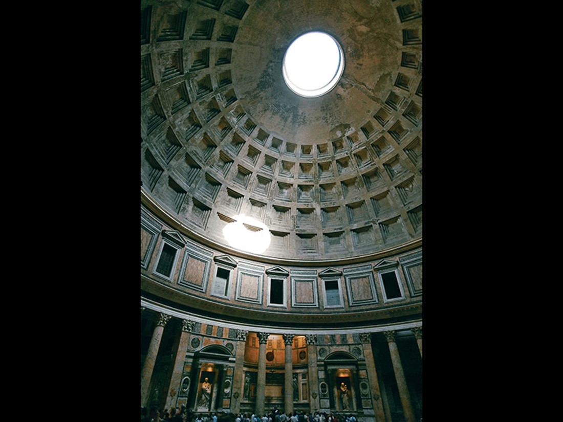 Interior, Pantheon, Rome. 