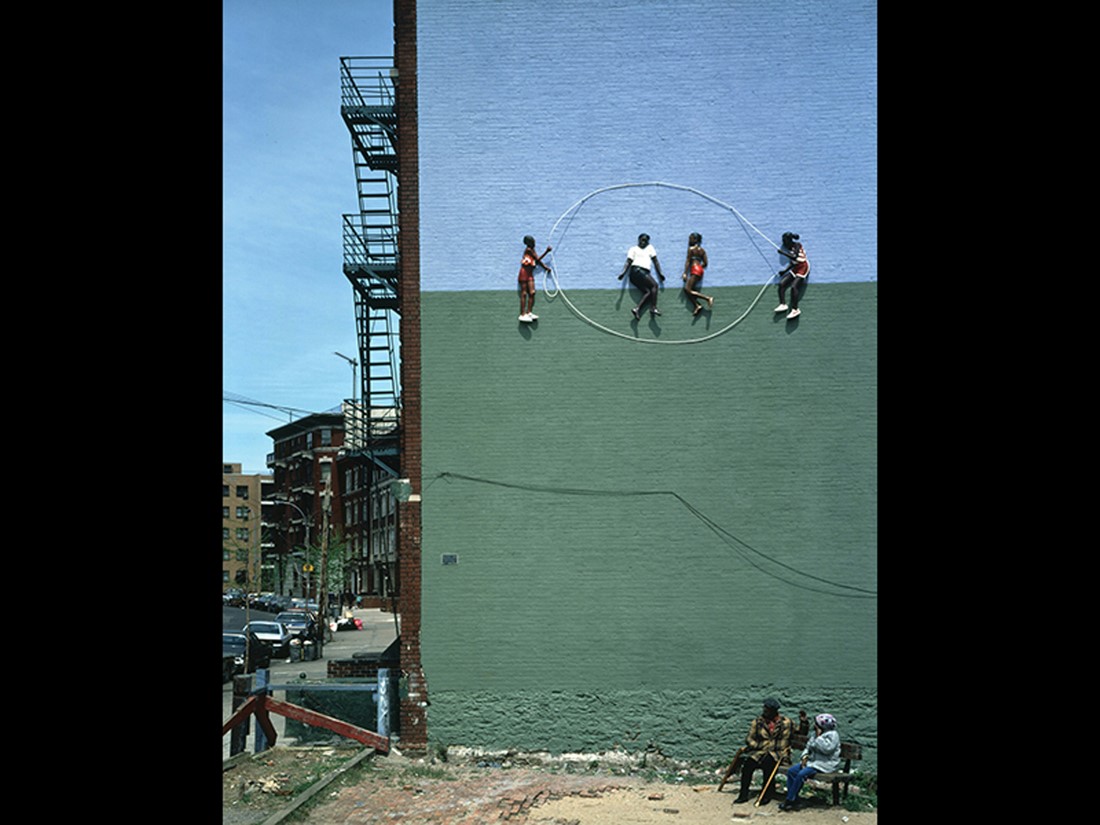 John Ahearn, Homage to the People of the South Bronx: Double Dutch at Kelly Street 1: Frieda, ...