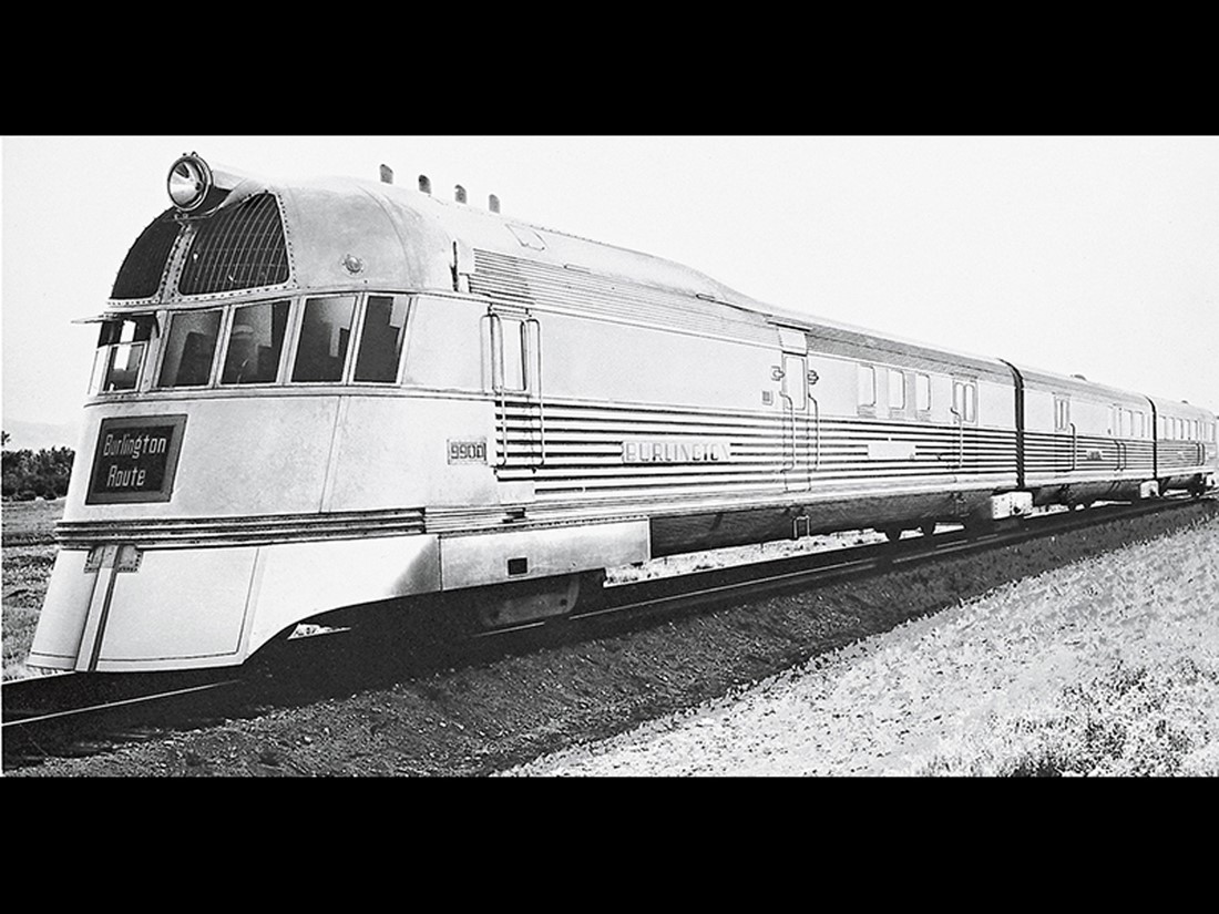 Burlington Northern Co., Zephyr #9900. 