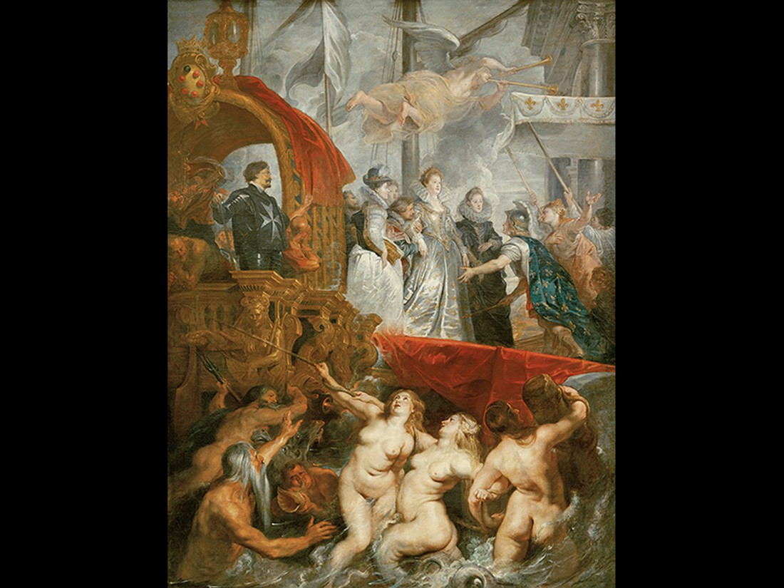 Peter Paul Rubens, The Disembarkation of Marie de' Medici at the Port of Marseilles on ...