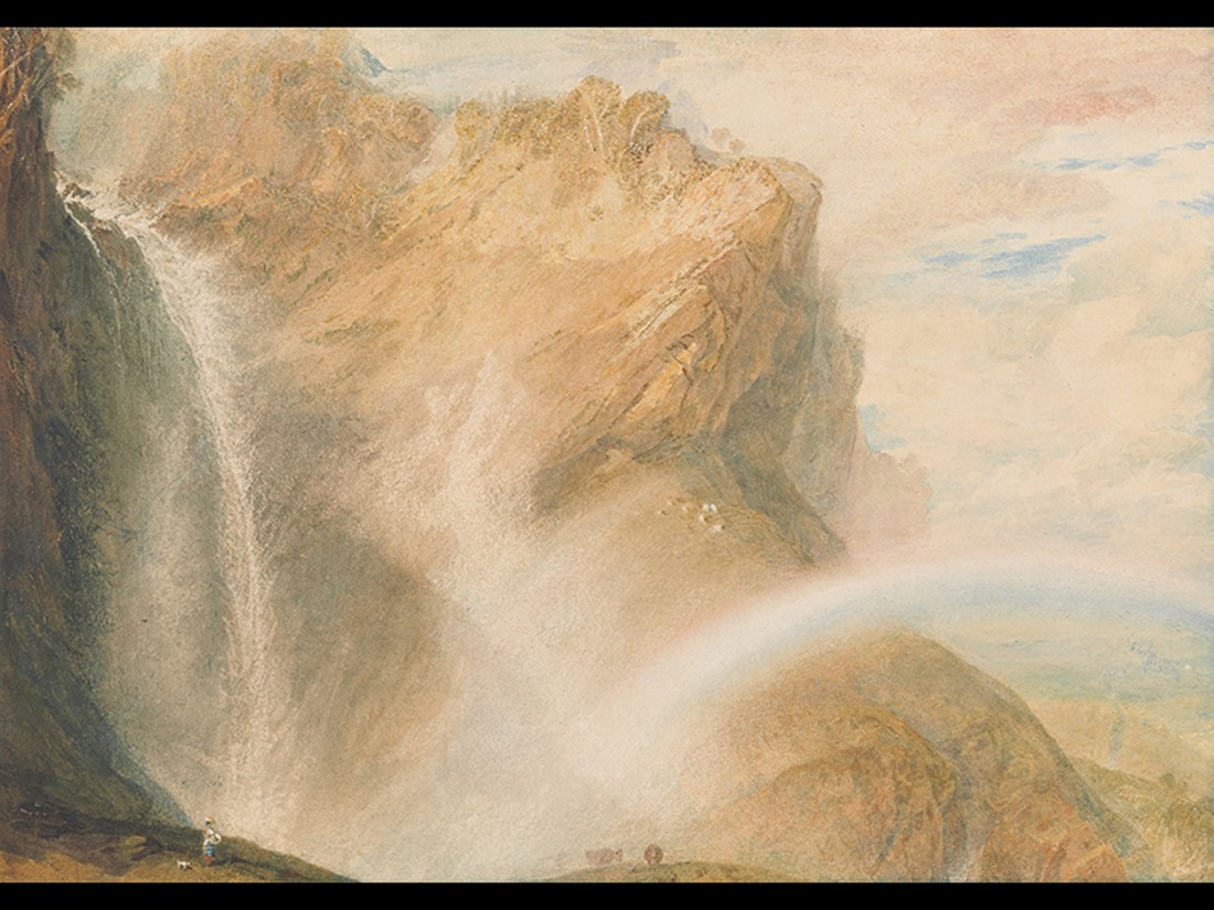 J. M. W. Turner, The Upper Falls of the Reichenbach. 