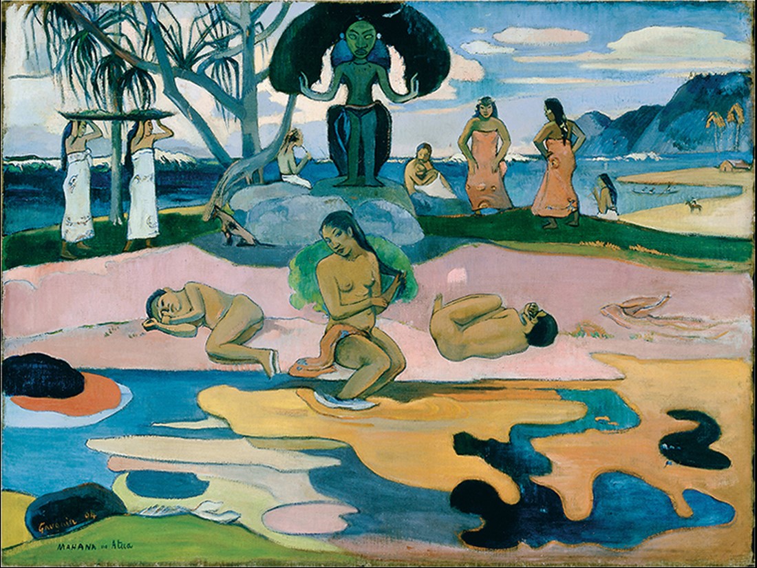 Paul Gauguin, The Day of the Gods (Mahana no Atua).