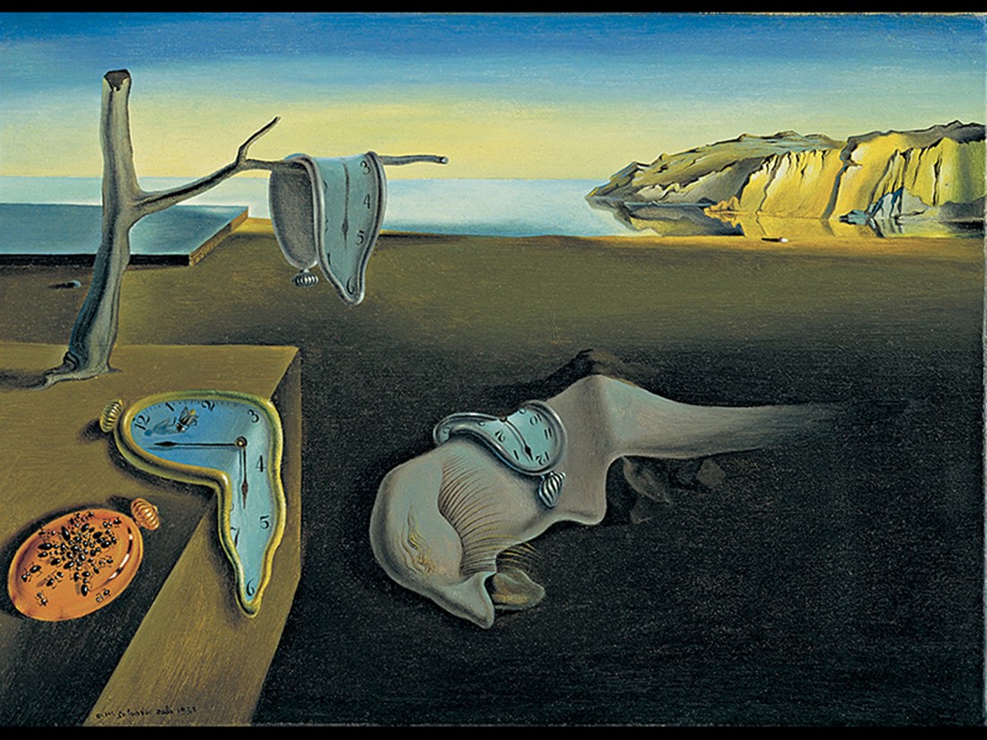 Salvador Dalí, The Persistence of Memory. 