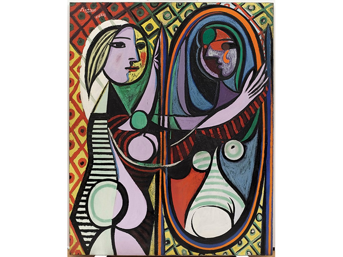 Pablo Picasso, Girl before a Mirror. 