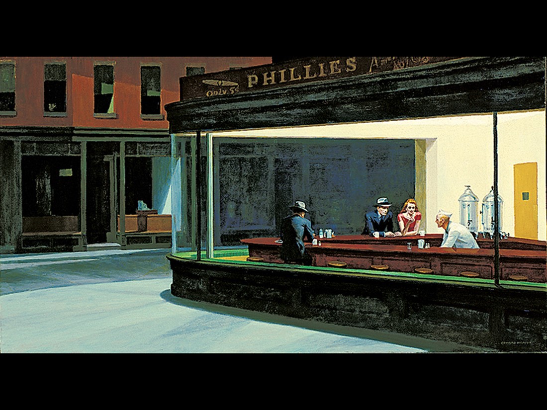 Edward Hopper, Nighthawks. 