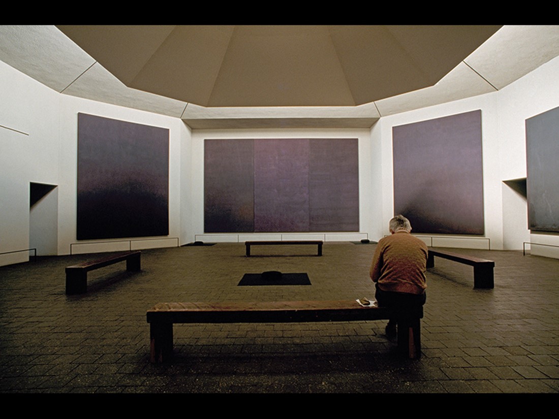 Mark Rothko, Rothko Chapel, Houston, Texas. 