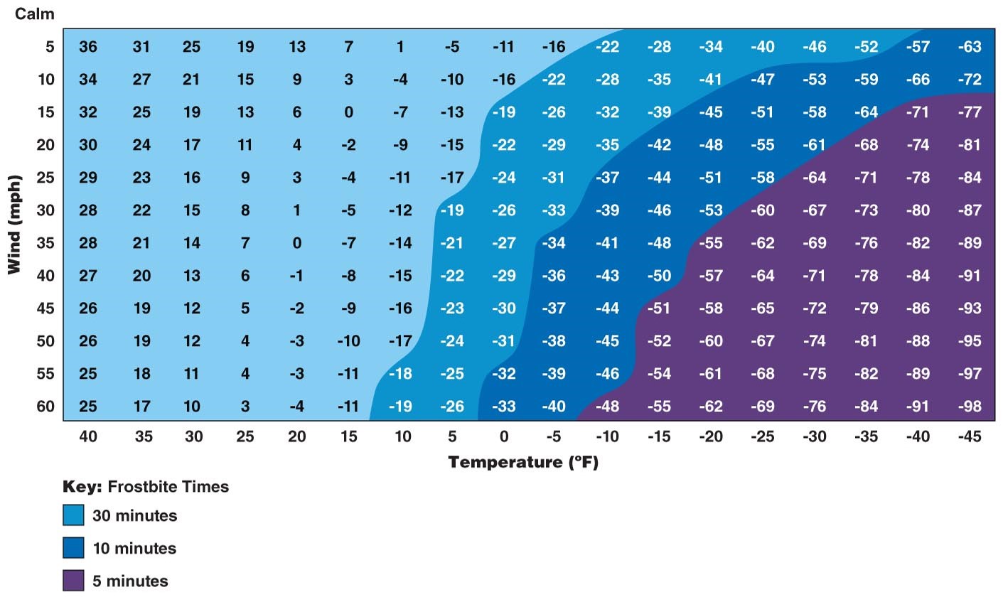 Wind Chill Index